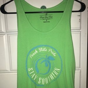 Peach State Pride tank